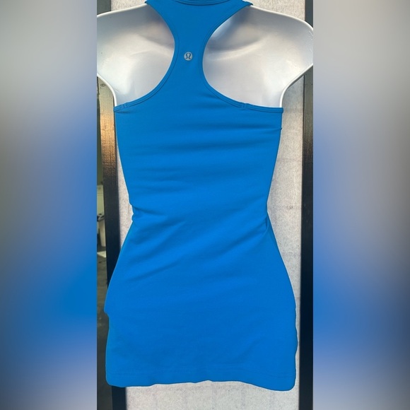 Lululemon Athletica Cool Racer Back Tank Beach Blanket Blue Size small no tag - Picture 6 of 7
